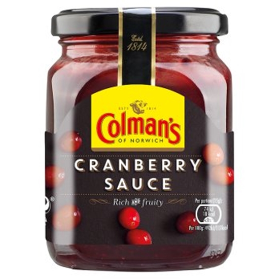 Picture of COLMANS CRANBERRY SAUCE 165GR